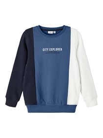 NAME IT Treni Sweatshirt Bijou Blue